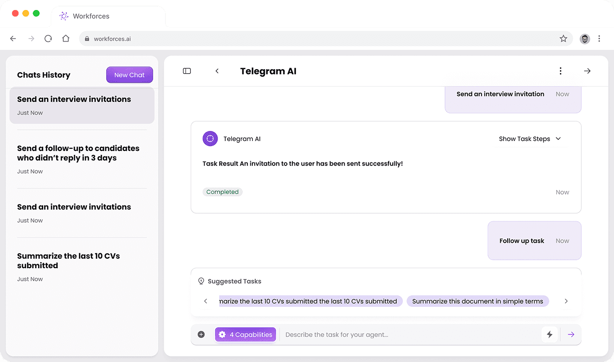 Workforces AI Platform