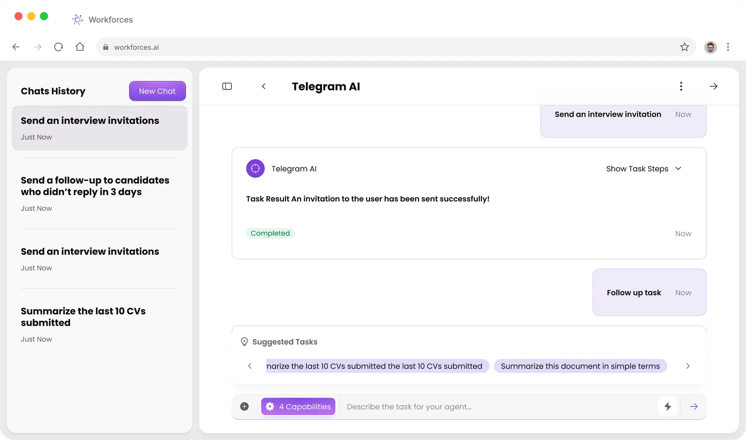 Workforces AI Platform