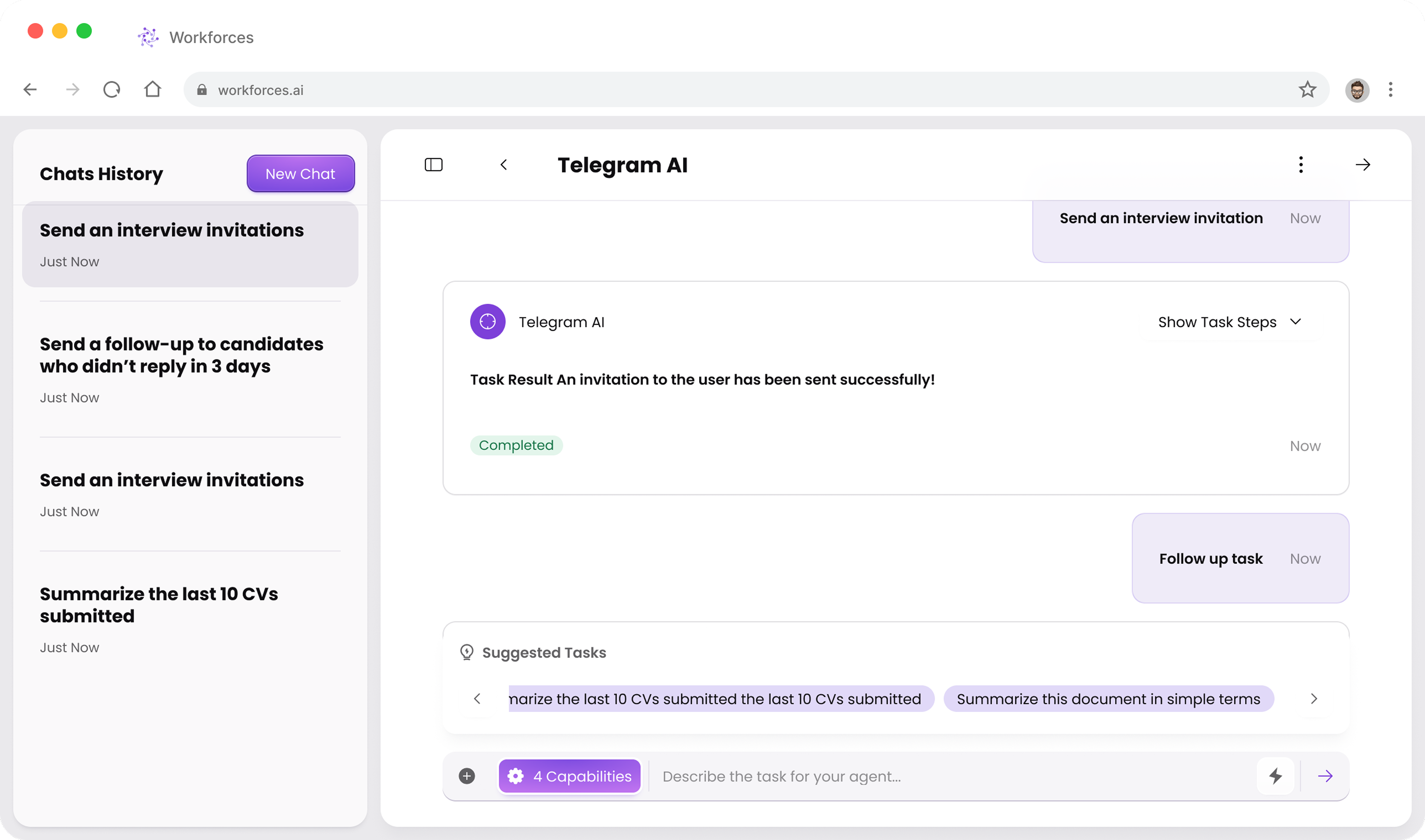 Workforces AI Platform